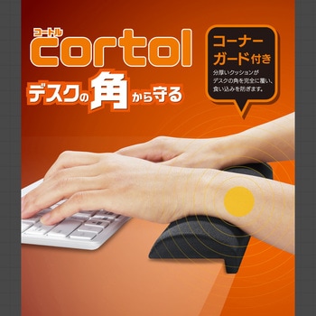 リストレスト パームレスト 低反発 コーナーガード 【ノートパソコン キーボード 等操作の負担軽減】 エレコム