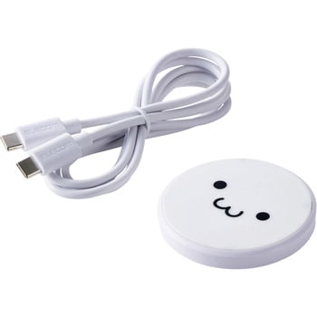 ワイヤレス充電器 Qi 認証 12W/10W/7.5W/5W 卓上 充電器 ケーブル付属 1m 置くだけ充電 薄型 コンパクト エレコム