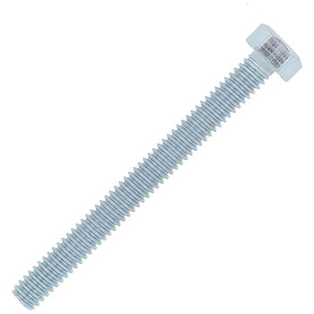 六角ボルト ウィットねじ 全ねじ (鉄/ユニクロめっき)(パック品) 大里