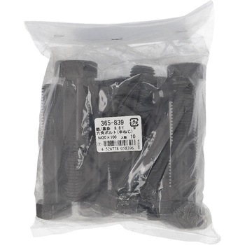 8.8T六角ボルト ミリねじ 半ねじ (鉄/生地)(パック品) 大里