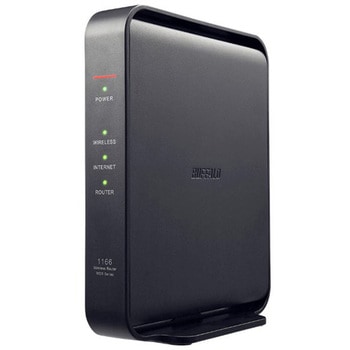 無線LAN親機 866+300Mbps ブラック BUFFALO(バッファロー)