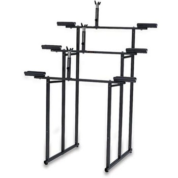 971-3H ひな壇式ディスプレイスタンド3台用(背高タイプ) 1個 MINOURA