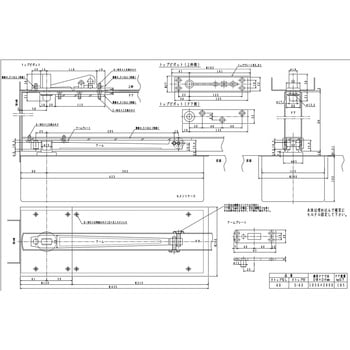 フロアヒンジ S-40/S-30/30 NEW STAR(日本ドアーチェック製造)
