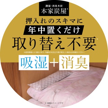 本家炭屋 調湿・消臭木炭 LEC(レック)