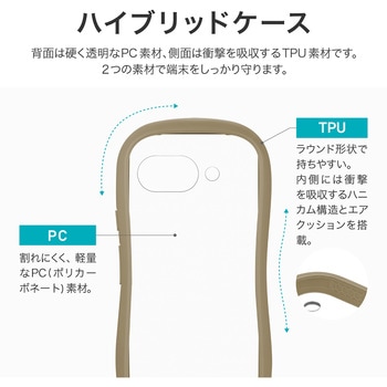 Google Pixel 9a 耐衝撃ハイブリッドケース 「ViAMO fly」 LEPLUS NEXT