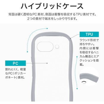 Google Pixel 9a 耐衝撃ハイブリッドケース 「ViAMO fly」 LEPLUS NEXT
