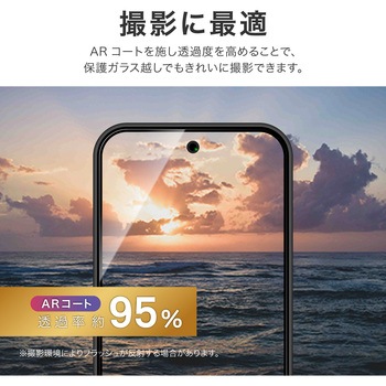 Google Pixel 9a レンズ保護ガラスフィルム 「GLASS PREMIUM FILM」 高透過 約95% LEPLUS NEXT