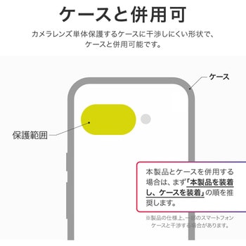 Google Pixel 9a レンズ保護ガラスフィルム 「GLASS PREMIUM FILM」 高透過 約95% LEPLUS NEXT