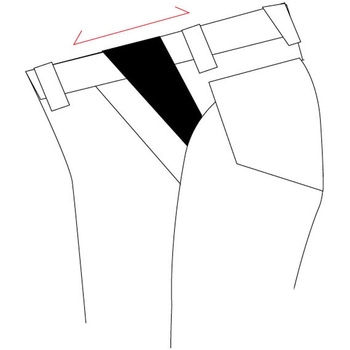 男女兼用フレキシブルパンツ サンエス