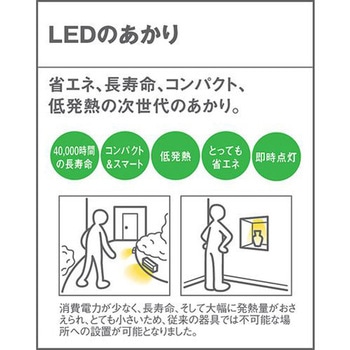 ホームアーキ 壁埋込型 フットライト 拡散タイプ 明るさセンサ付 Panasonic(パナソニック)