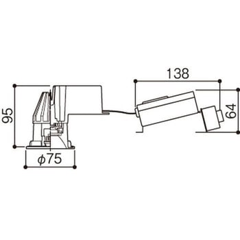 ホームアーキ 天井埋込型 ダウンライト 美ルック・浅型10H・高気密SB形 Panasonic(パナソニック)