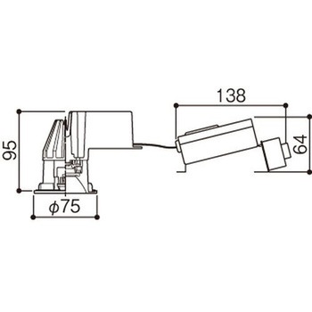 ホームアーキ 天井埋込型 ダウンライト 美ルック・浅型10H・高気密SB形 Panasonic(パナソニック)