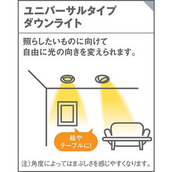 ホームアーキ 天井埋込型 ユニバーサルダウンライト・ニッチライト Panasonic(パナソニック)