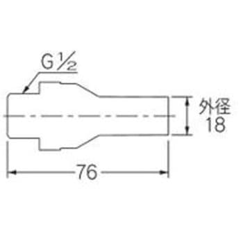 HI継手変換アダプター(G1/2) カクダイ