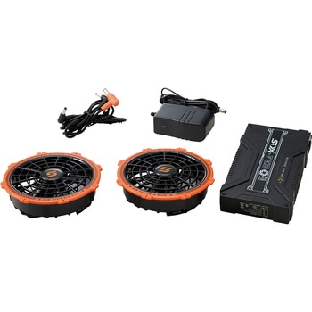 SA-124 S-AIR ULTIMATE EVO 20Vファンバッテリーフルセット 1