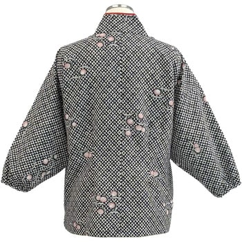 【市松文様に菊花】茶衣着[上] - サーヴォ(サンペックスイスト)