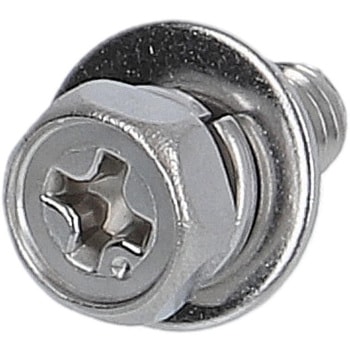 (+)六角アプセットボルトP=3(SW+JISW組込) (ステンレス)(パック品) 大里