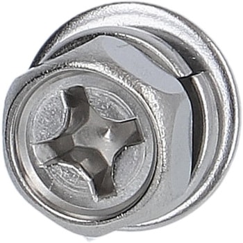 (+)六角アプセットボルトP=3(SW+JISW組込) (ステンレス)(パック品) 大里