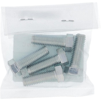 7T小形六角ボルト 全ねじ (鉄/三価めっき)(パック品) OHSATO(大里)