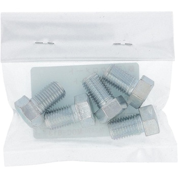 7T小形六角ボルト 全ねじ (鉄/三価めっき)(パック品) OHSATO(大里)