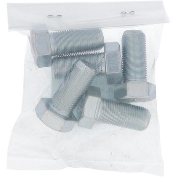 7T小形六角ボルト 全ねじ (鉄/三価めっき)(パック品) OHSATO(大里)