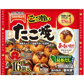[冷凍]ごっつ旨いたこ焼16個 テーブルマーク