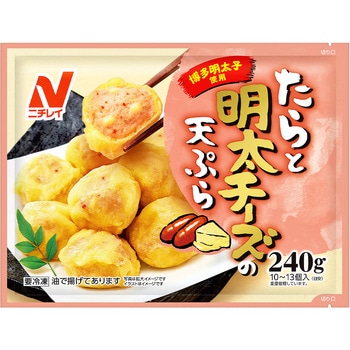 [冷凍]たらと明太チーズの天ぷら ニチレイフーズ