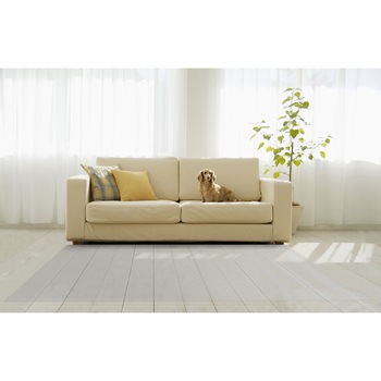 ズレ防止つき透明ダイニングシート 明和グラビア