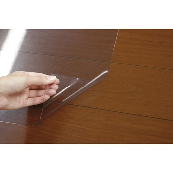 ズレ防止つき透明ダイニングシート 明和グラビア