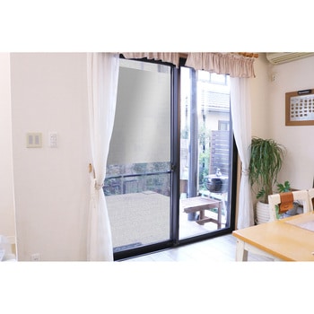 網戸に取り付ける目隠しシート/遮光遮熱タイプ - 明和グラビア