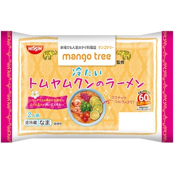 [冷蔵]冷たいトムヤムクンのラーメン 2人前 日清食品