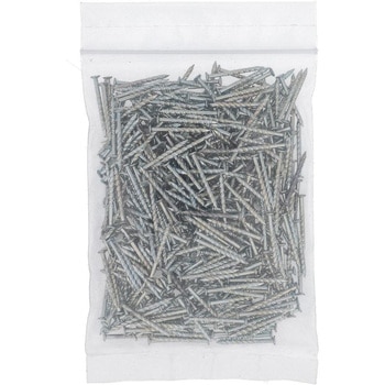 スクリュー釘 平頭 (鉄/ユニクロめっき) 約250G(パック品) - 大里