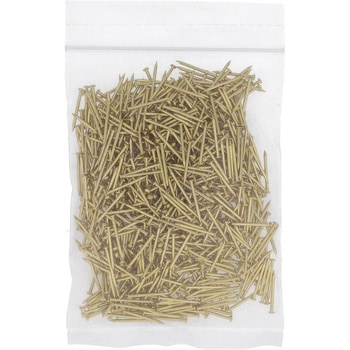 真鍮釘 丸頭 約250G(パック品) OHSATO(大里)