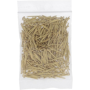 真鍮釘 丸頭 約250G(パック品) OHSATO(大里)