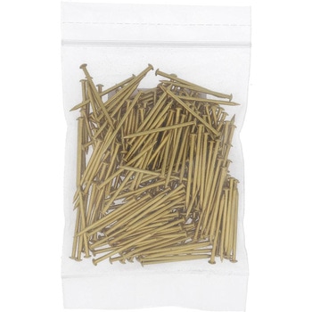 真鍮釘 丸頭 約250G(パック品) OHSATO(大里)
