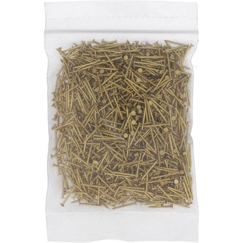 真鍮釘 平頭 約250G(パック品) - 大里