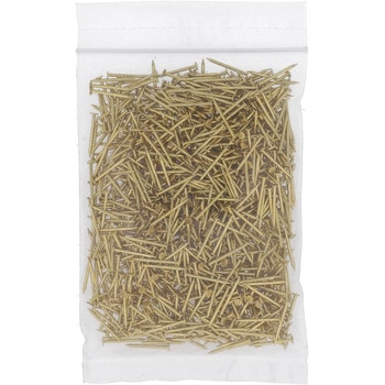 真鍮釘 平頭 約250G(パック品) - 大里