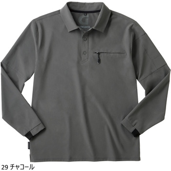 長袖ストレッチポロ GC-A050 GRANCISCO