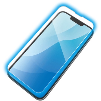 iPhone 16e/14/13/13 Pro ガラスフィルム アンチグレア ブルーライトカット 表面硬度9H 指紋防止 エレコム