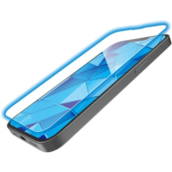 iPhone 16e/14/13/13 Pro ガラスフィルム 高透明 ブルーライトカット 超強靭 Gorilla(R) 表面硬度10H エレコム