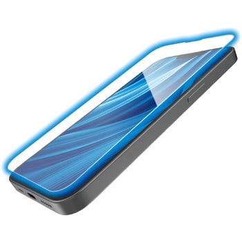 iPhone 16e/14/13/13 Pro ガラスフィルム 高透明 ブルーライトカット Gorilla(R) 薄型 表面硬度10H エレコム