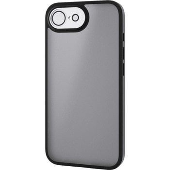 iPhone 16e ケース ハイブリッド 衝撃吸収 カメラレンズ保護カバー メタルステッカー付 硬度5H 極限保護 エレコム