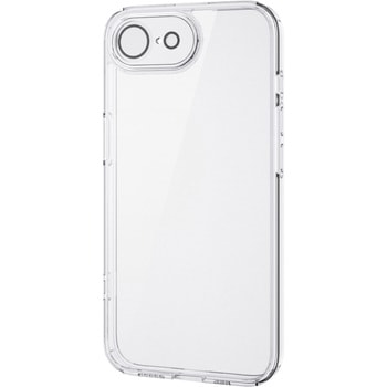 iPhone 16e ケース ハイブリッド 衝撃吸収 カメラレンズ保護カバー メタルステッカー付 硬度5H 極限保護 エレコム