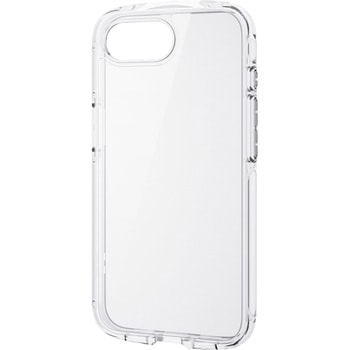 iPhone 17e / 16e ケース ハイブリッド カバー 衝撃吸収 軽量 薄型 メタルステッカー付 硬度5H エレコム
