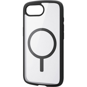 iPhone 16e ケース ハイブリッド カバー 衝撃吸収 軽量 カメラレンズ保護設計 磁力吸着ワイヤレス充電対応 エレコム