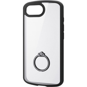 iPhone 16e ケース ハイブリッド カバー 衝撃吸収 軽量 カメラレンズ保護設計 リング付 スタンド機能付 エレコム