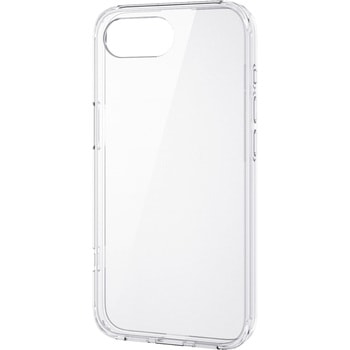 iPhone 16e ケース ハイブリッド カバー フォルティモ 衝撃吸収 カメラレンズ保護設計 メタルステッカー付 エレコム