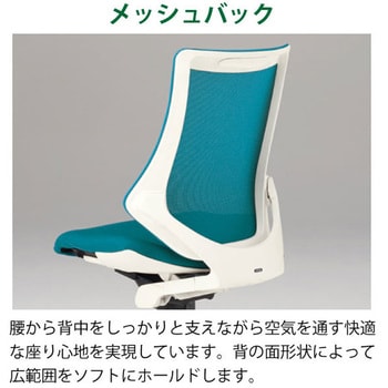 エフチェア メッシュハイバック 固定肘付<配送時組立サービス付> イトーキ