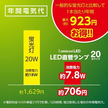 LED直管グロー ルミナス