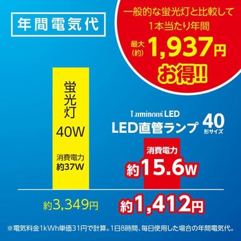 LED直管グロー ルミナス